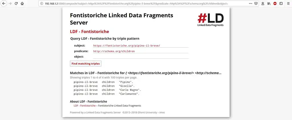 Query con Soggetto e Predicato